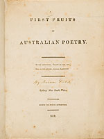 Australia’s first published  … 
