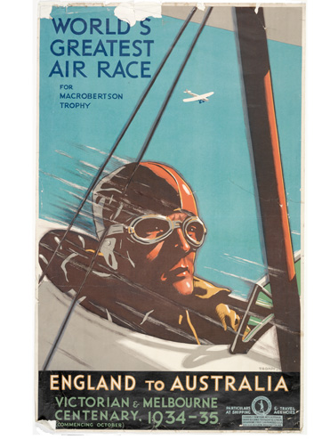 World's greatest air race for MacRobertson trophy