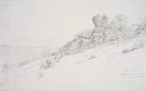 Hartley, Blue Mountains 1859 by Eugene Von Guerard