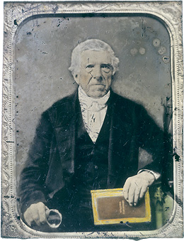 Reverend Lancelot Edward Threlkeld, ca. 1850s, Ambrotype, MIN 45
