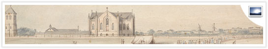 See the evolution of St Mary's Cathedral, Sydney