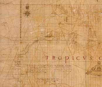 Bonaparte Tasman Map