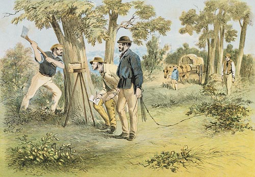 Surveyors, S. T. Gill (1818-1880)