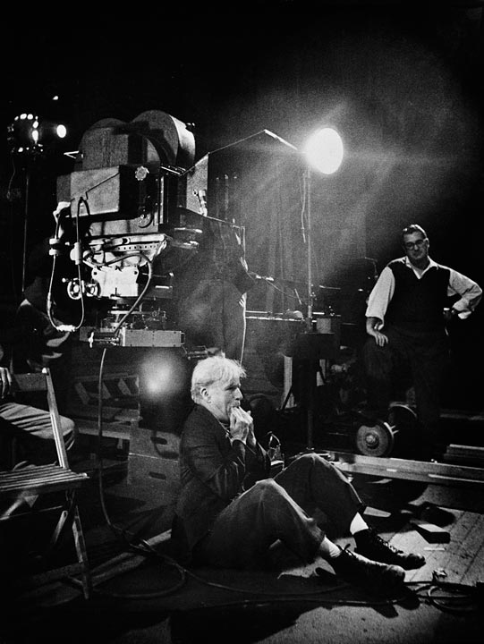 Charlie Chaplin directing Limelight