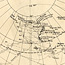 South Polar chart shewing the discoveries and track of H.M.S. Erebus and Terror during the years 1840. 1. 2. 3 with the lines of equal magnetic dip and variation and the position of South Magnetic Pole
