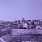 Jerusalem from the Mount of Olives, with purple mists of evening, Palestine, February