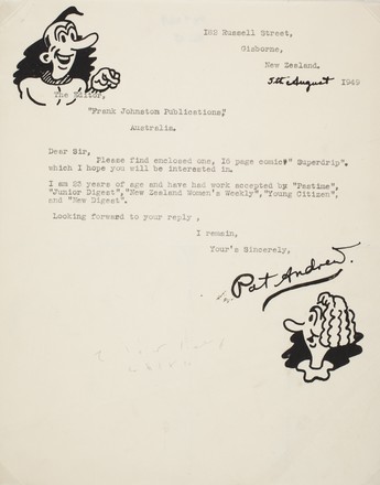 Letter to Frank Johnson (1949)