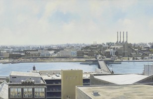 Looking West from the Roof, 204 Clarence Street, 1986