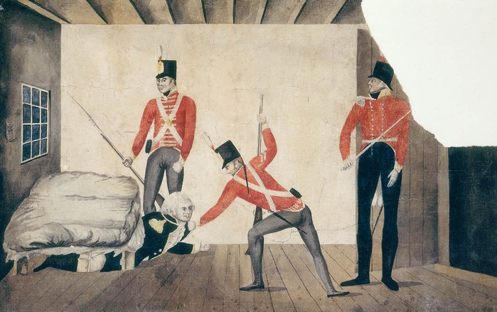 The arrest of Governor Bligh