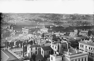 Panorama of Ballarat taken from the Town Hall clocktower