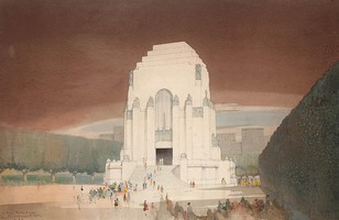 Anzac Memorial, Hyde Park, 15 September 1930