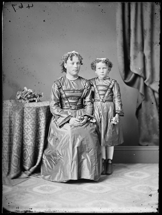 Miss Mary Myer and Miss Hannah Myer (Myers?)