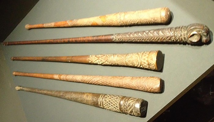 Stockwhip handles, 1800 - 1900s