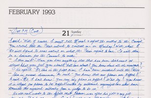 Diary, 1993