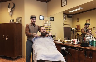 Daniel James Lloyd, Hawleywood’s Barber Shop & Shaving Parlor, 432 King Street, 4 May 2012
