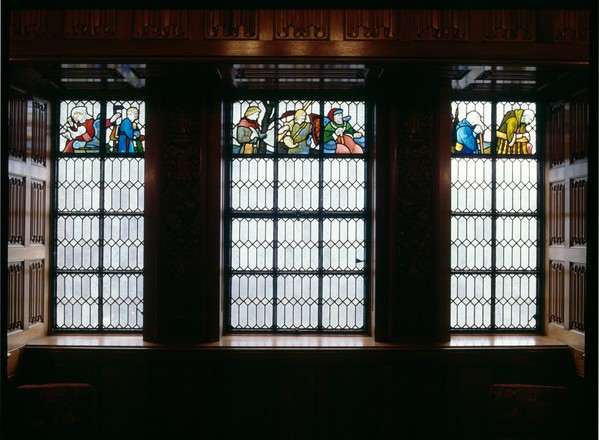 Seven Ages of Man stained-glass windows