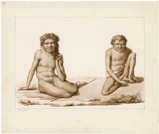 Hara-o & Karadra                                                                                                                                                                                 in Drawings and etchings of Nepean and Springwood Aboriginal m