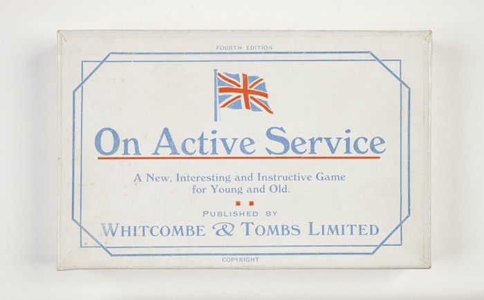 On active service : a new, interesting and instructive game for young and
old 
