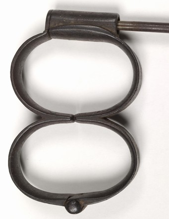 Convict manacles, possibly from Port Arthur, 1830–1848