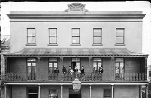 Holtermann family and their Post Office Hotel, York Street, Sydney
