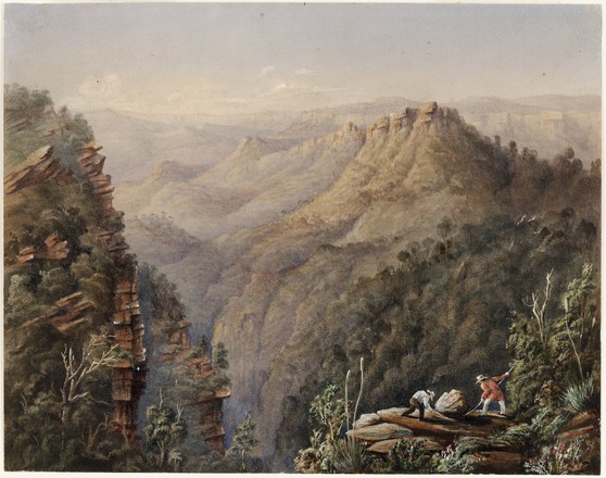 Waterfall on the road to Bathurst Oct 20 1851
