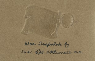 War snapshots by 3461 Cpt. WH Burrell MM c. 1916 