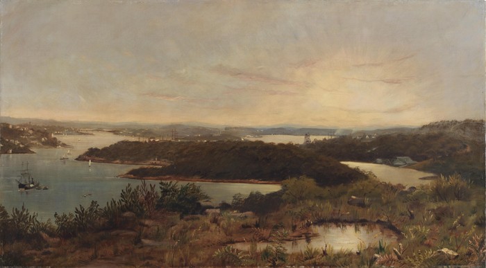 View in Sydney Harbour, before 1934