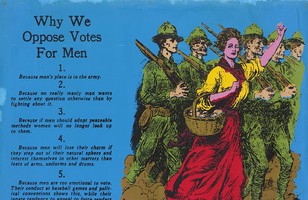 'Why we oppose votes for men'