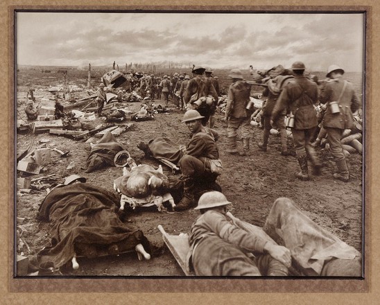 The Battle of the Menin Road, in which the Australians took a prominent part…, 1917 