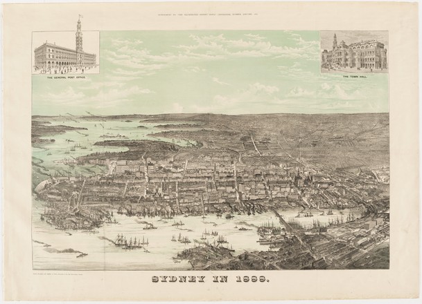 Sydney in 1888