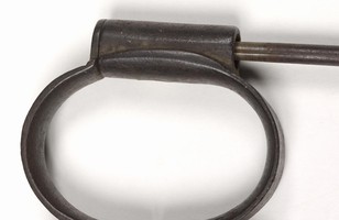 Convict manacles, possibly from Port Arthur, 1830–1848