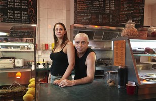 Maria and Steve Martalas, Dean’s Diner, 385 King Street, 8 May 2012