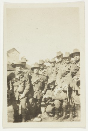 A group of artillery men at Liverpool Camp, NSW