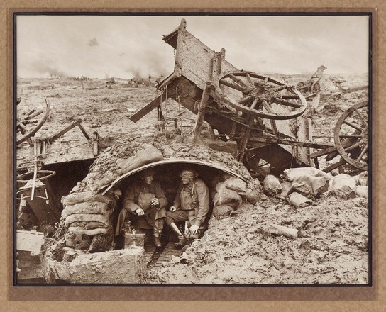 A windy outpost on Westhoek Ridge, 1917