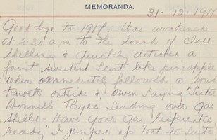 Anne Donnell diary, 31 December 1917