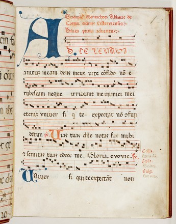 Choir book (Gradual) from the Abbey of San Stefano al Corno
