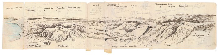 The left front of main portion from 1/2 way up Walker's Ridge, 1915