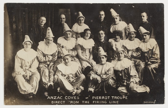 Anzac Coves: Pierrot troupe, direct from the firing line