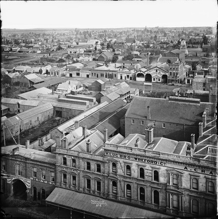 Panorama of Ballarat taken from Town Hall clocktower