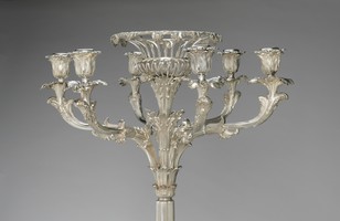 Silver Candelabrum presented to Sir Francis Forbes, 1838