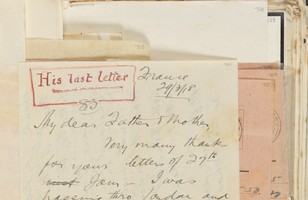 Terence Garling: collection of letters home