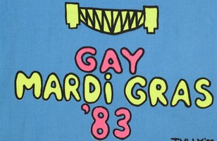 Official Sydney Gay and Lesbian Mardi Gras t-shirt, 1983