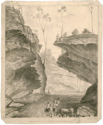 Part of Cox's Pass, New South Wales