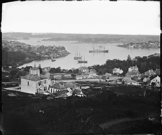 Panorama of Sydney from the Holtermann residence, 1870-1875
