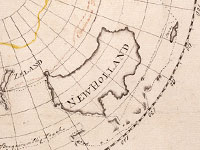 Map of the Southern Hemi-sphere, c.1771