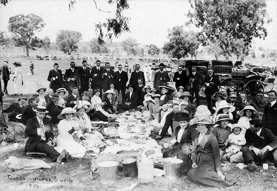 At Cootamundra Show, 1913