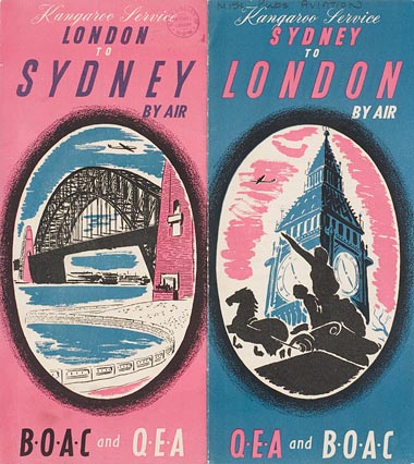 Qantas Empire Airways Sydney London