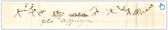 Image slice of Cawthorne's diary