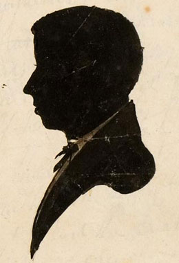 [Silhouette of William Anderson Cawthorne]