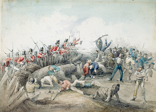 Eureka Stockade riot, Ballarat 1854